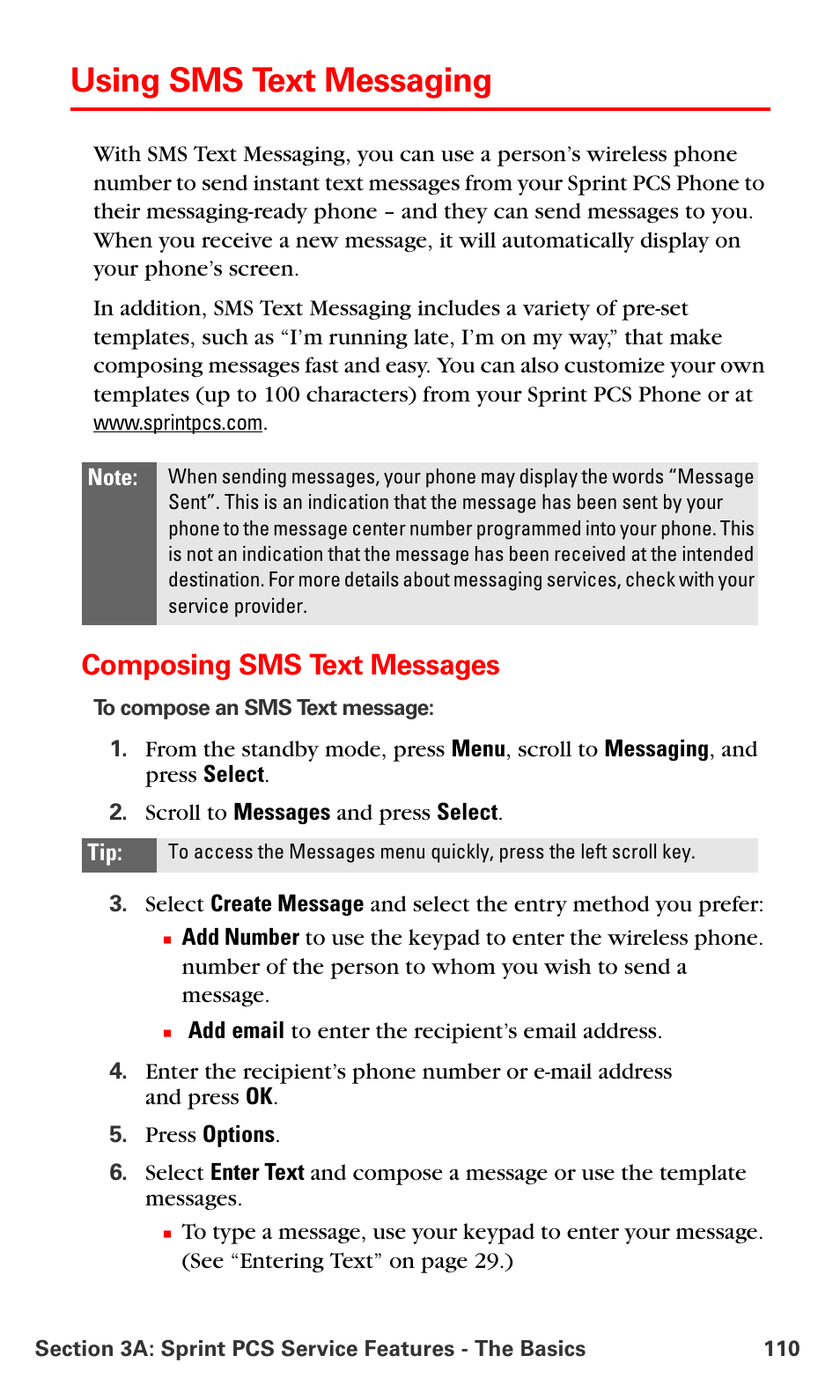 Using sms text messaging, Composing sms text messages | Nokia 6016i User Manual | Page 118 / 169