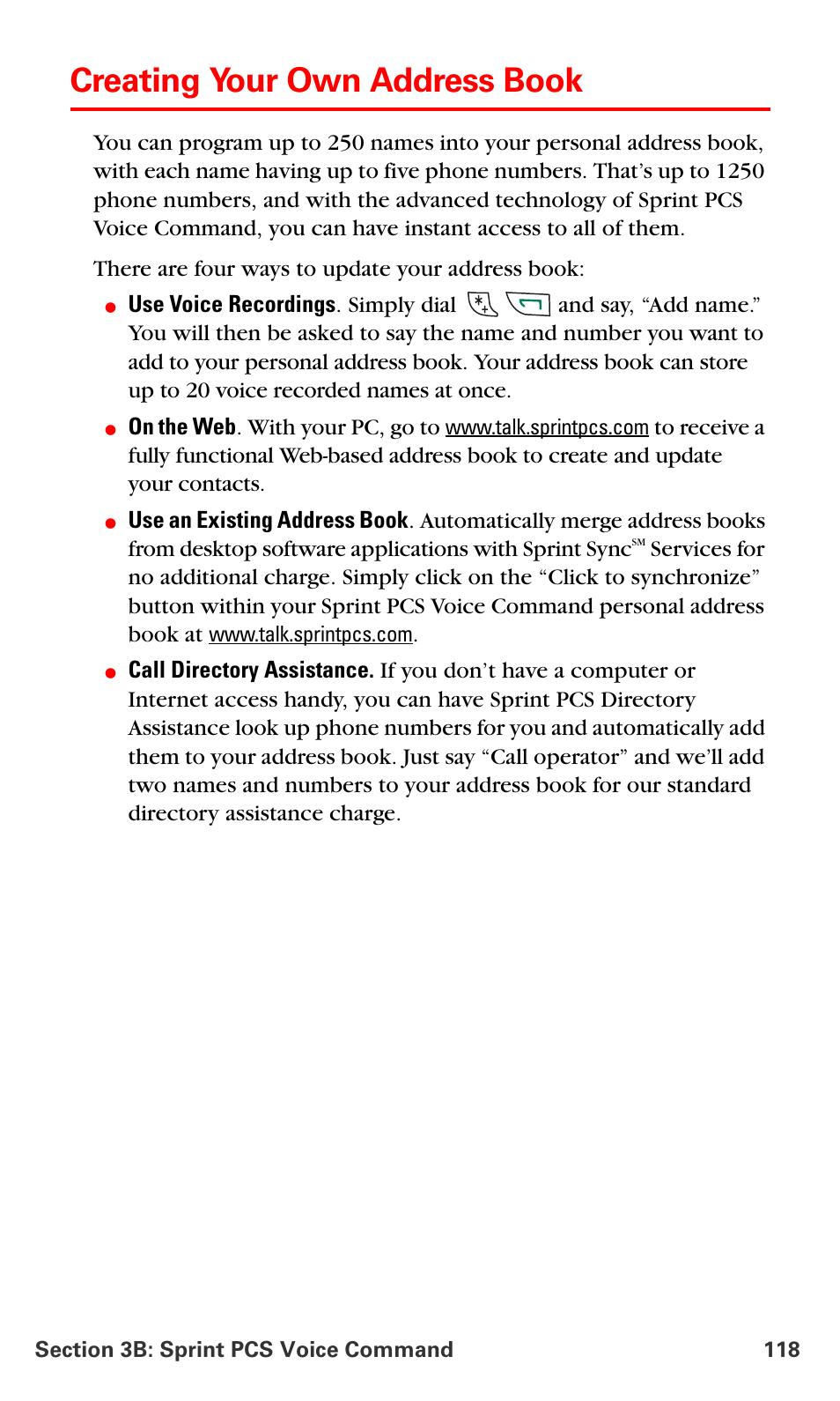 Creating your own address book | Nokia 6016i User Manual | Page 126 / 169