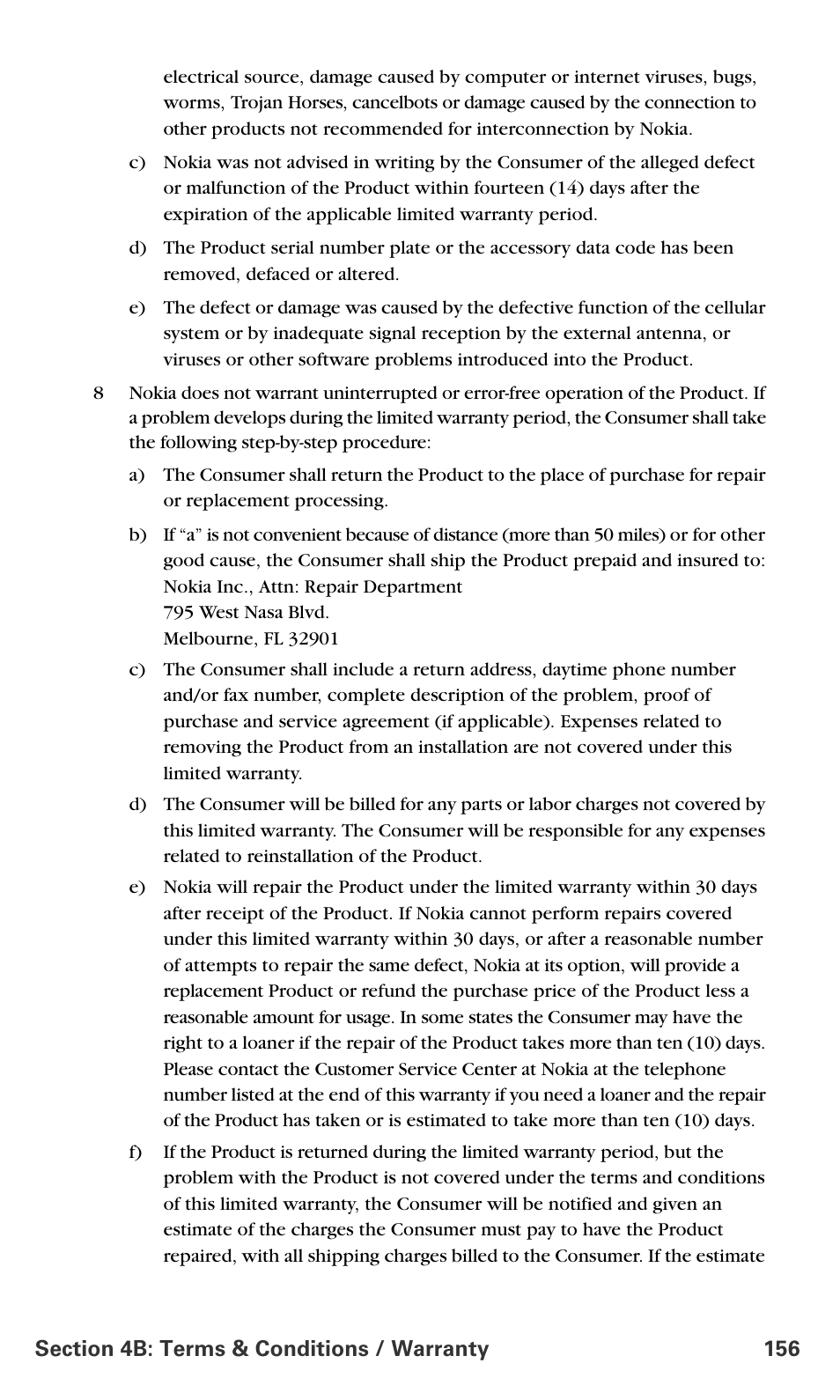 Nokia 6016i User Manual | Page 164 / 169