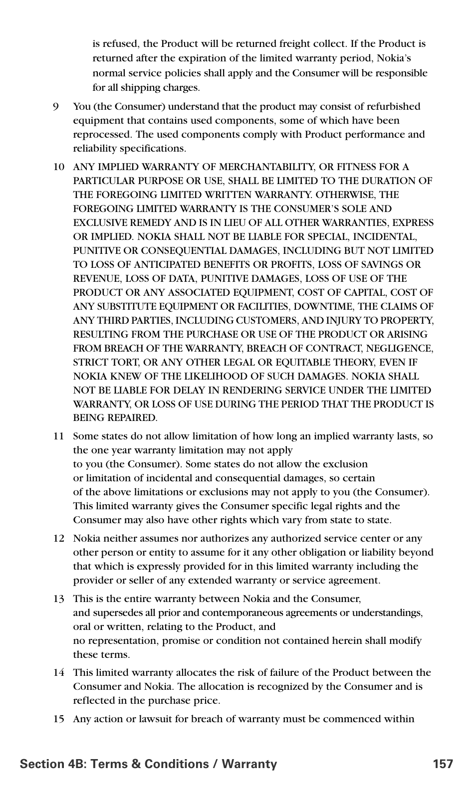 Nokia 6016i User Manual | Page 165 / 169