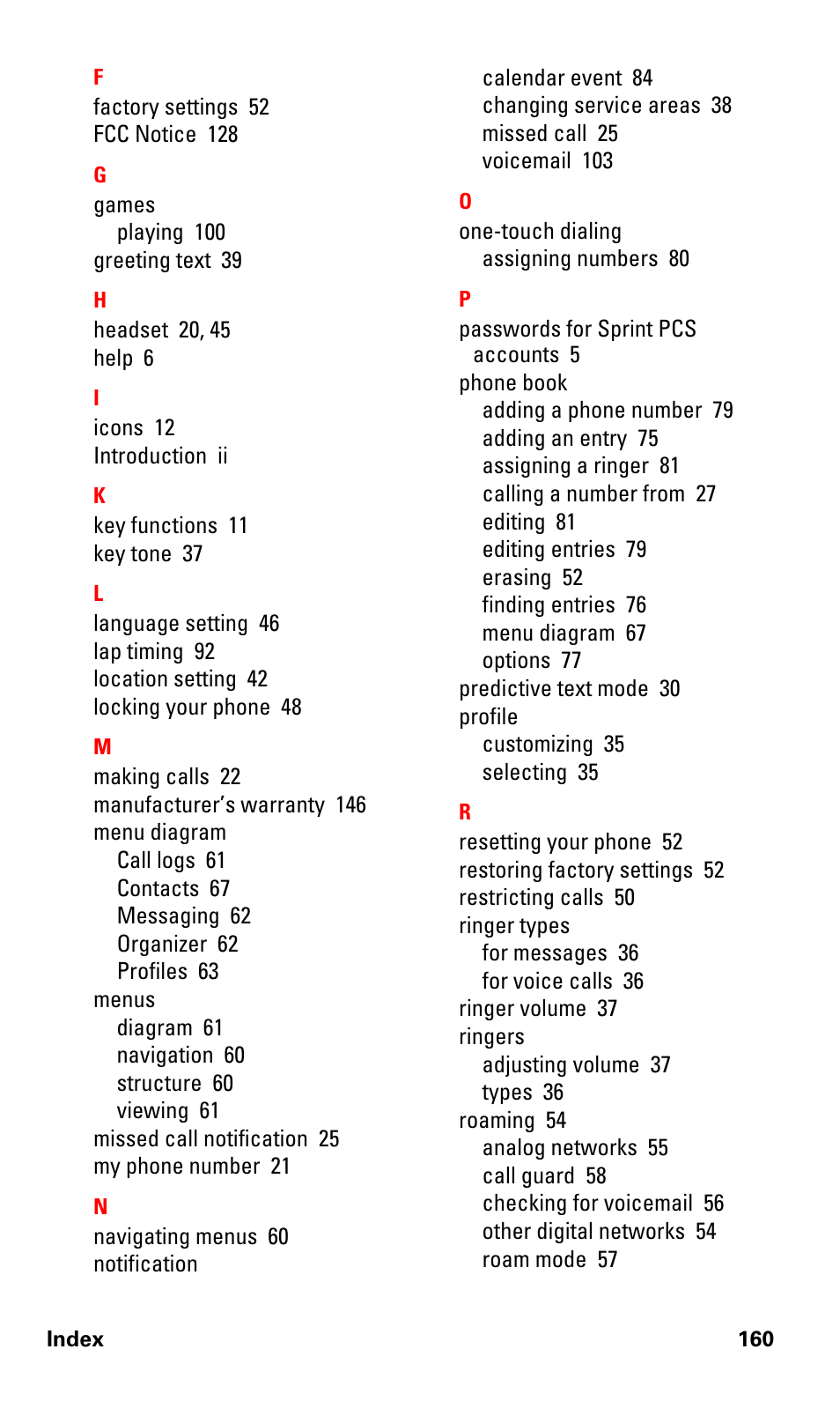 Nokia 6016i User Manual | Page 168 / 169