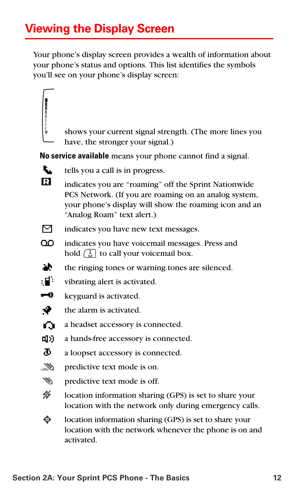 Viewing the display screen | Nokia 6016i User Manual | Page 20 / 169