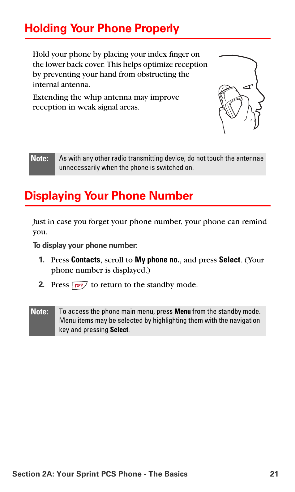 Holding your phone properly, Displaying your phone number | Nokia 6016i User Manual | Page 29 / 169