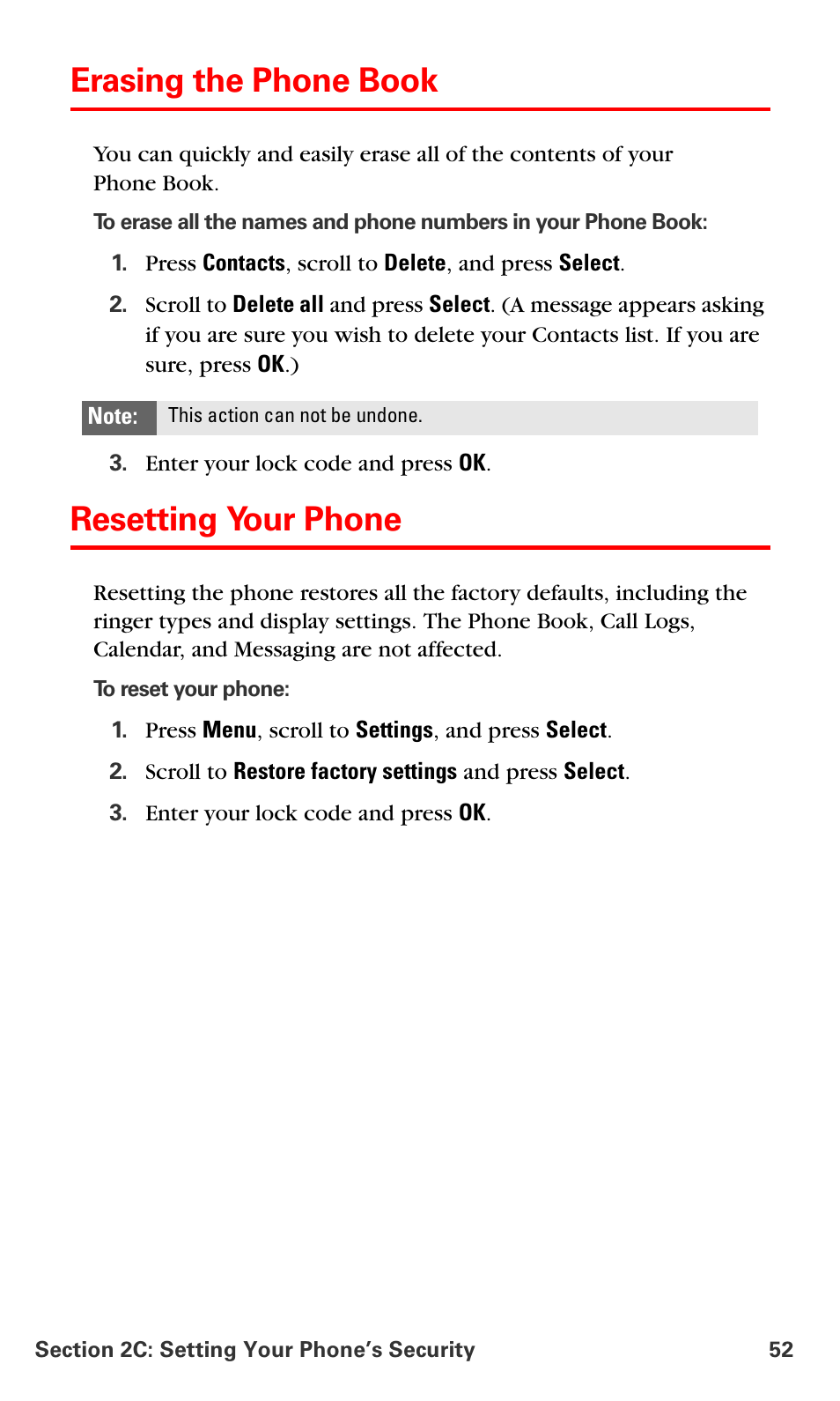 Erasing the phone book, Resetting your phone | Nokia 6016i User Manual | Page 60 / 169