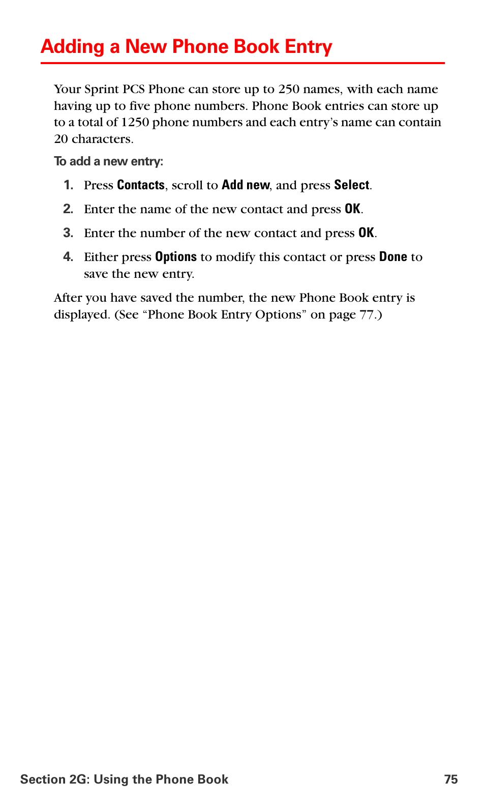 Adding a new phone book entry | Nokia 6016i User Manual | Page 83 / 169