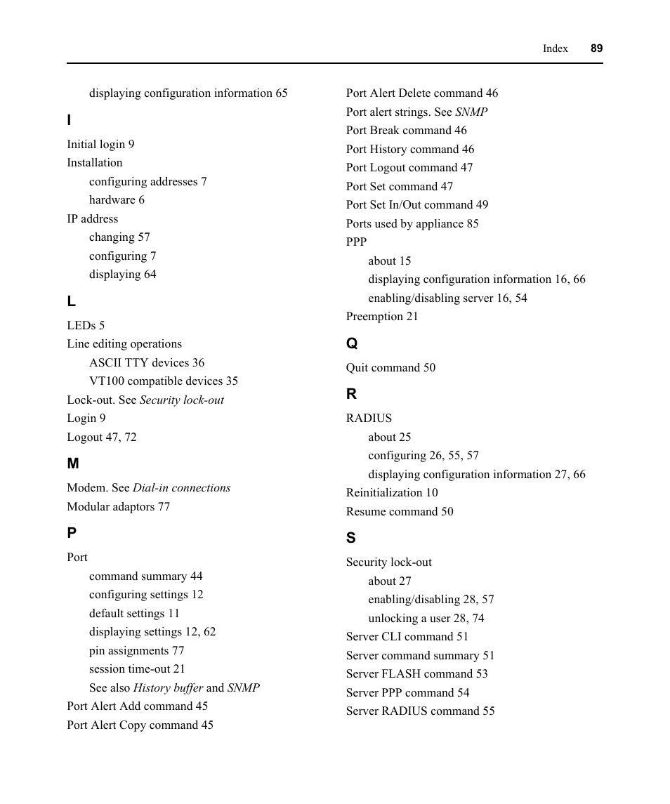 Avocent CPS810 User Manual | Page 103 / 108