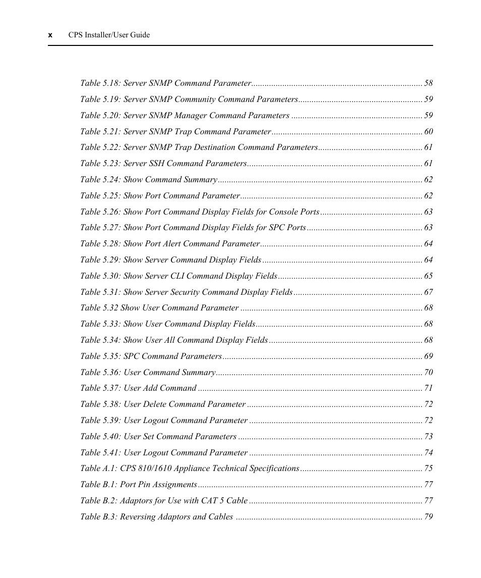 Avocent CPS810 User Manual | Page 12 / 108