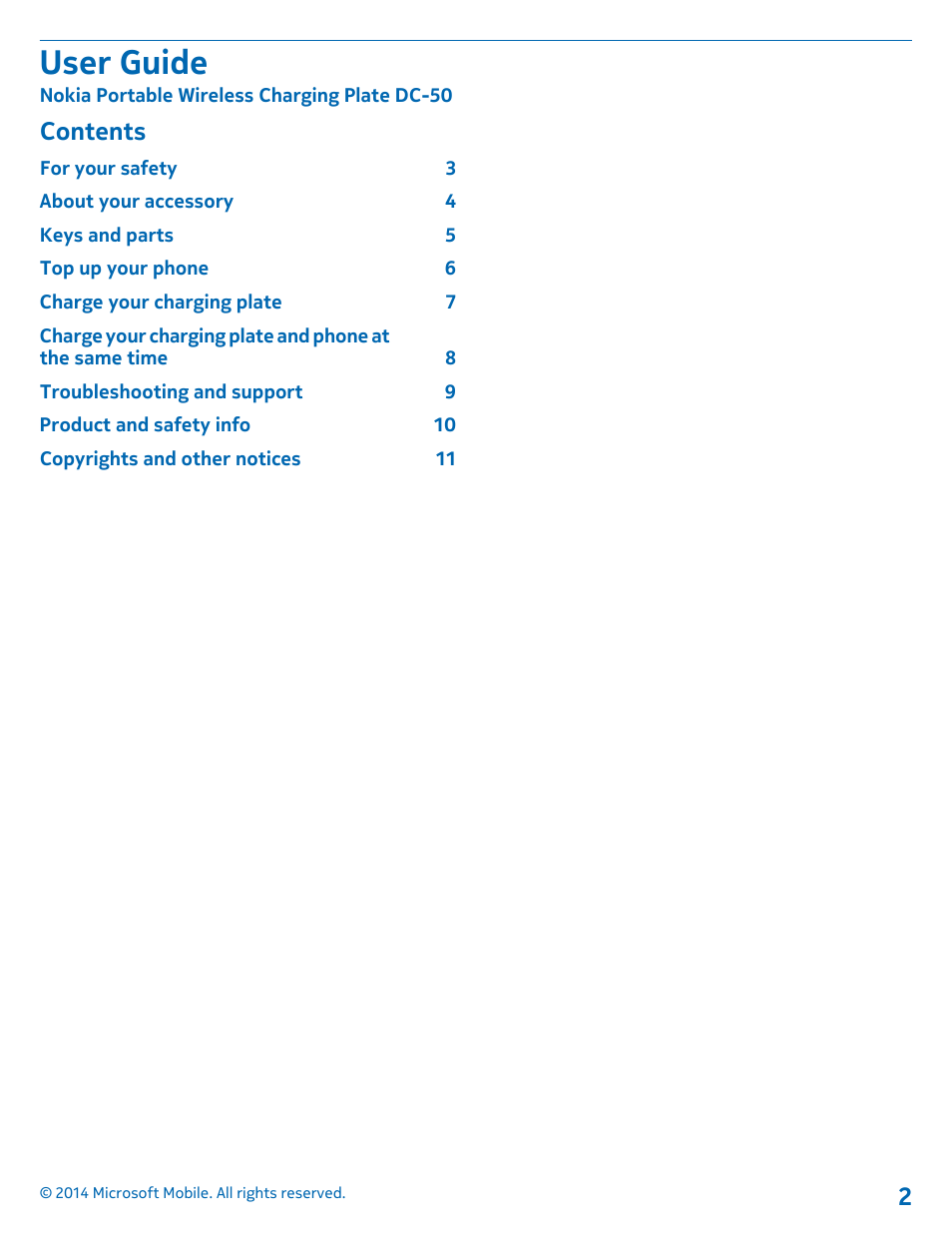 Nokia DC-50 User Manual | Page 2 / 12