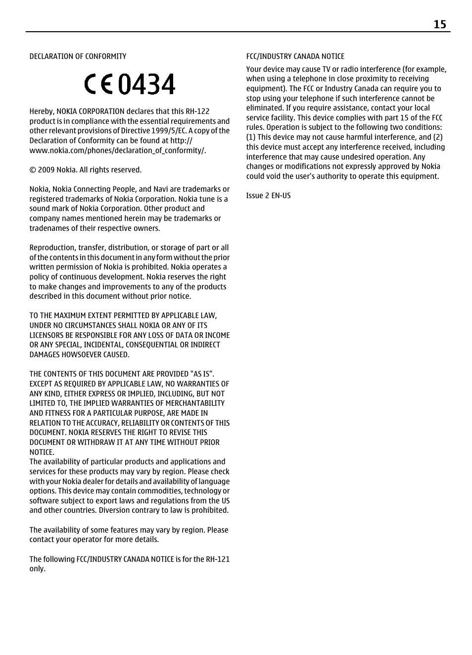 Nokia 1661 User Manual | Page 15 / 31