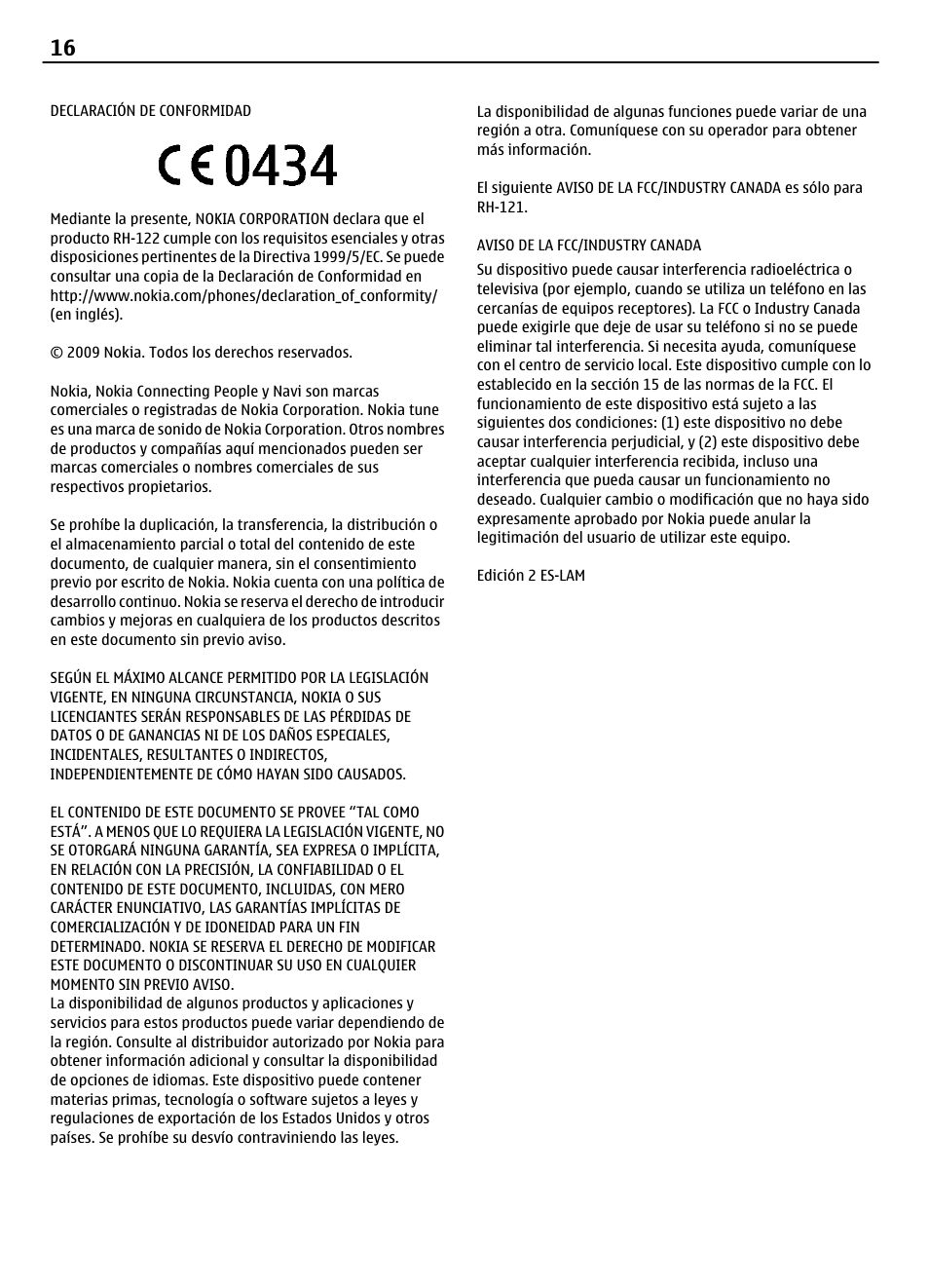 Nokia 1661 User Manual | Page 31 / 31
