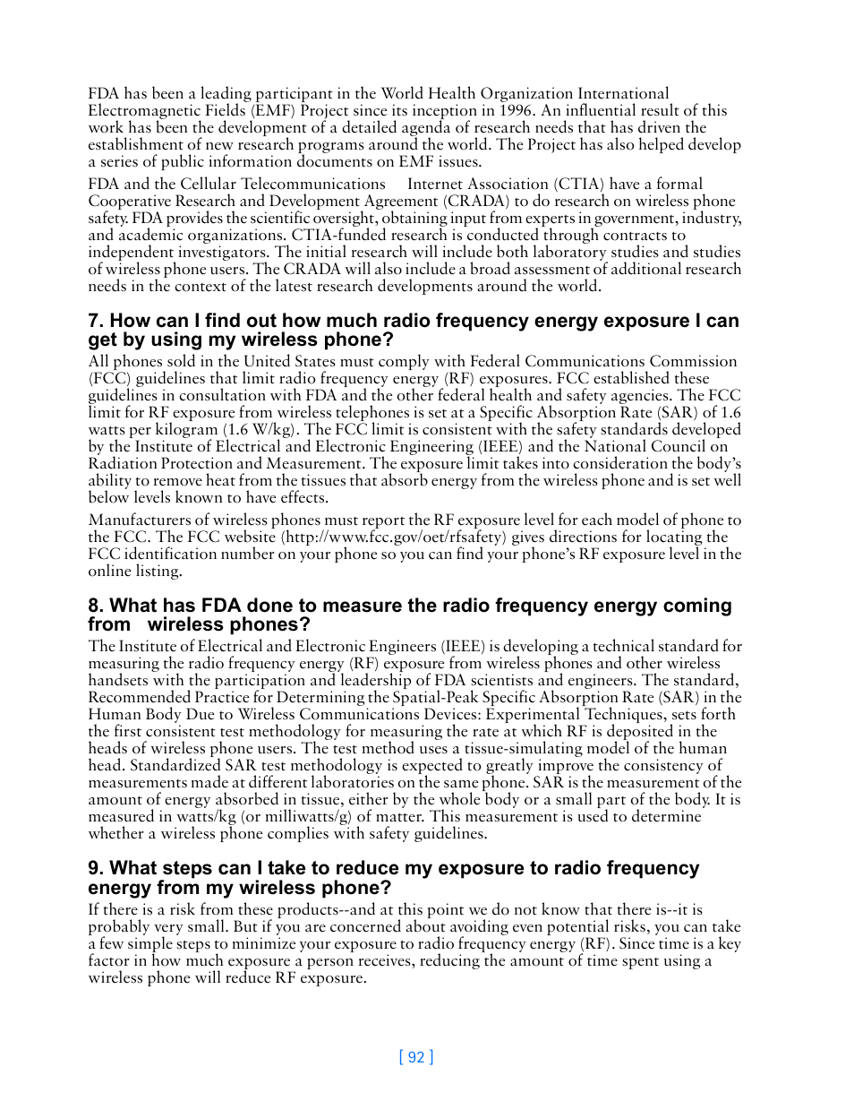 Nokia 3586I User Manual | Page 97 / 103