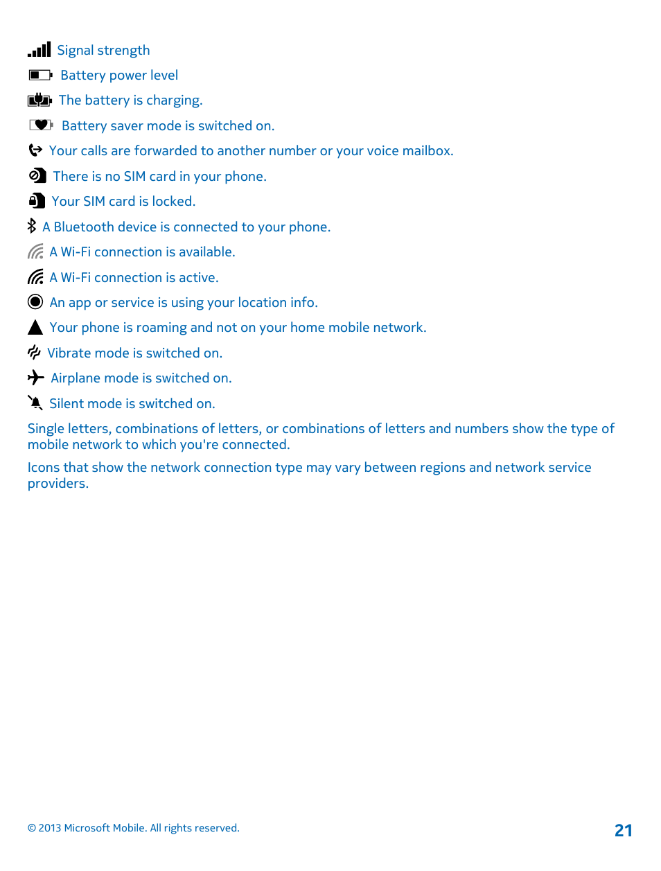 Nokia Lumia 925 User Manual | Page 21 / 131