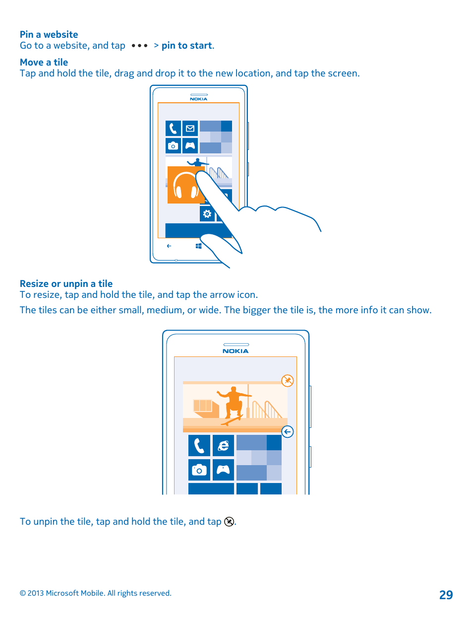 Nokia Lumia 925 User Manual | Page 29 / 131