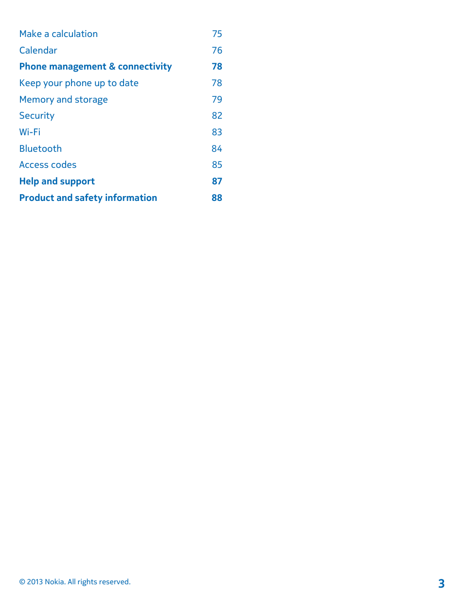 Nokia Lumia 900 User Manual | Page 3 / 93