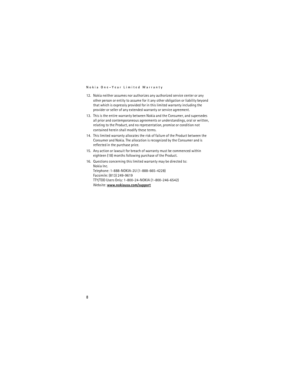 Nokia 6085 User Manual | Page 12 / 233