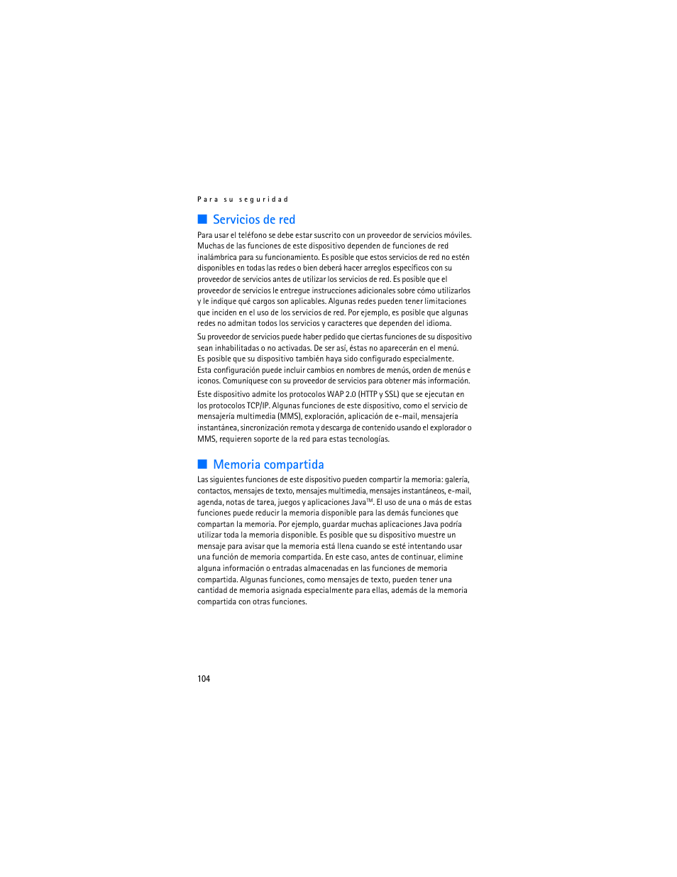 Servicios de red | Nokia 6085 User Manual | Page 137 / 233