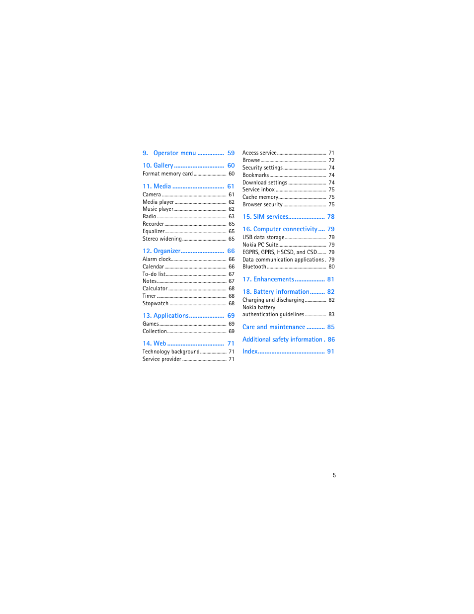 Nokia 6085 User Manual | Page 38 / 233