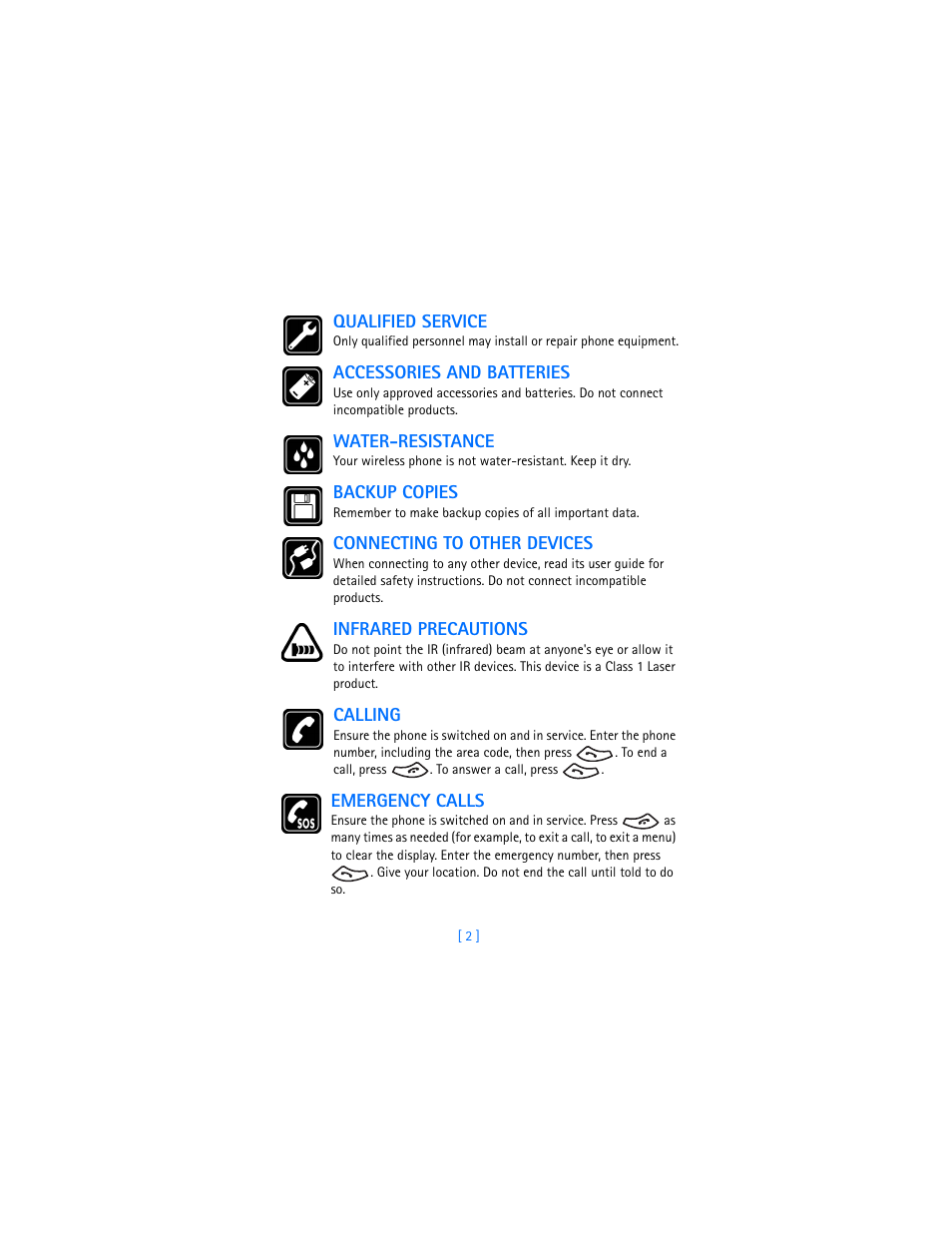 Nokia 6370 User Manual | Page 9 / 192