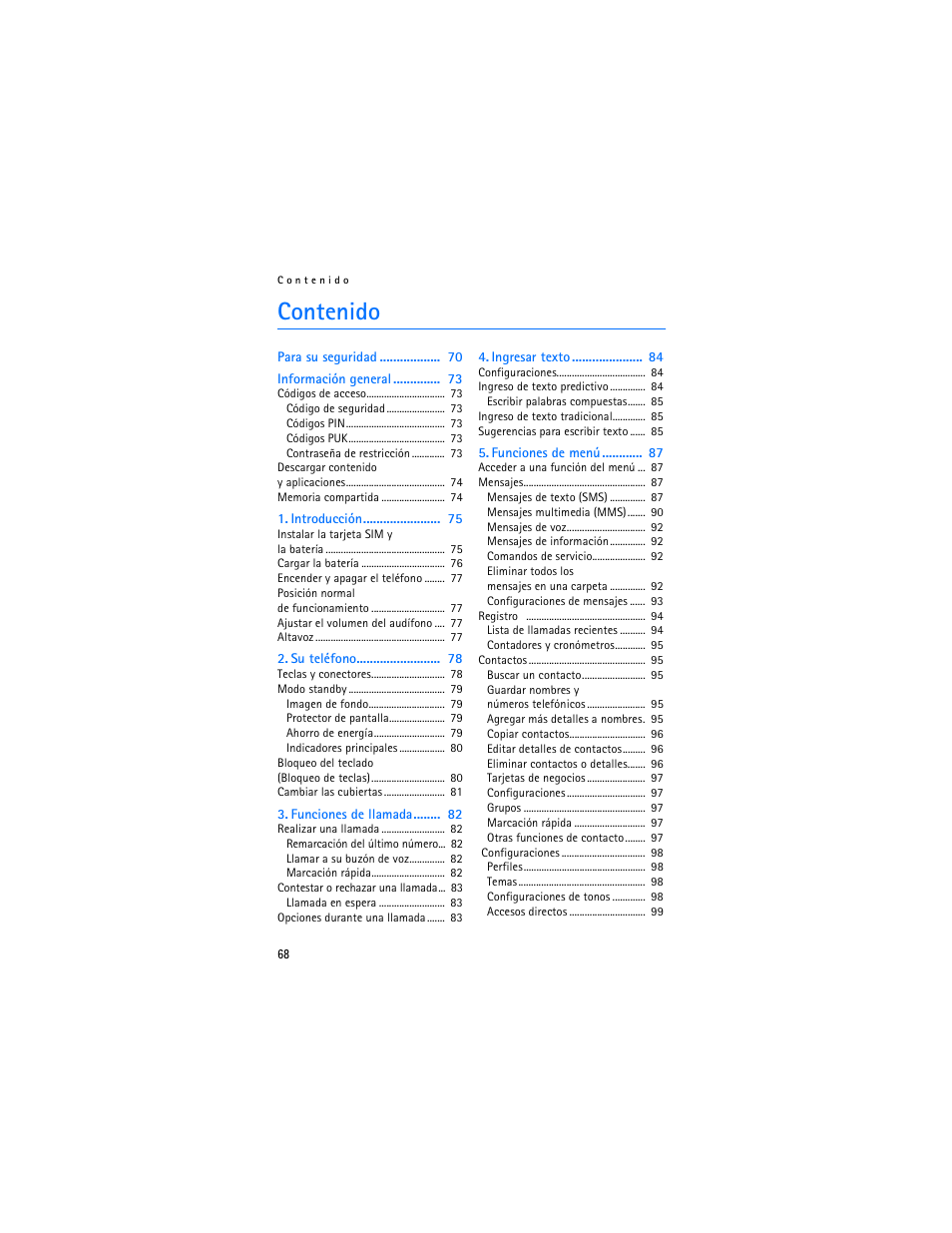 Nokia 6030 User Manual | Page 69 / 129