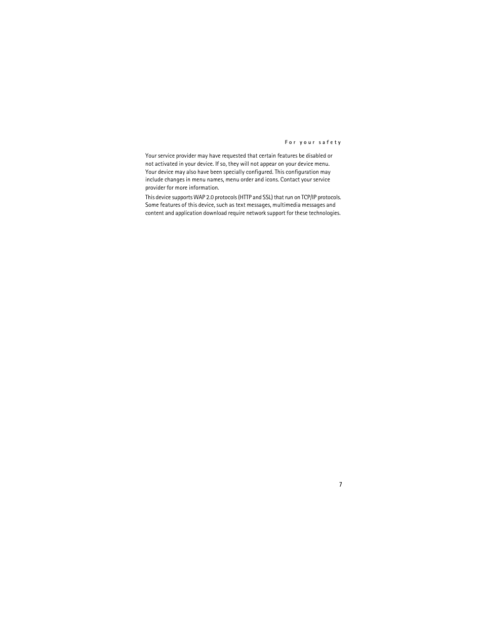 Nokia 6030 User Manual | Page 8 / 129