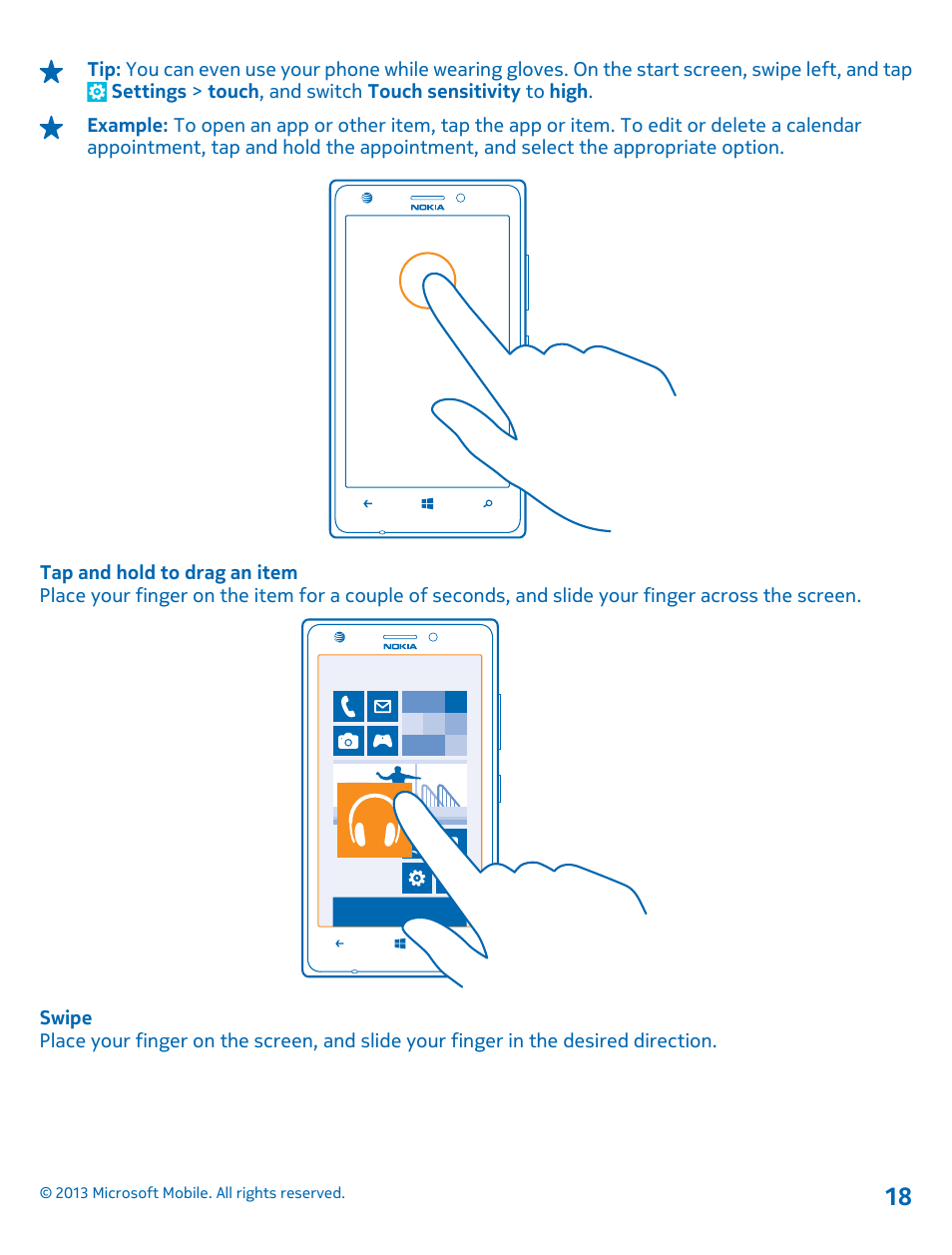 Nokia Lumia 925 User Manual | Page 18 / 123