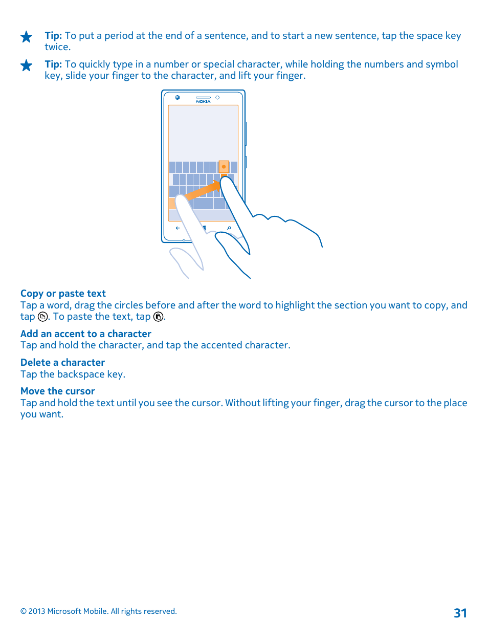 Nokia Lumia 925 User Manual | Page 31 / 123