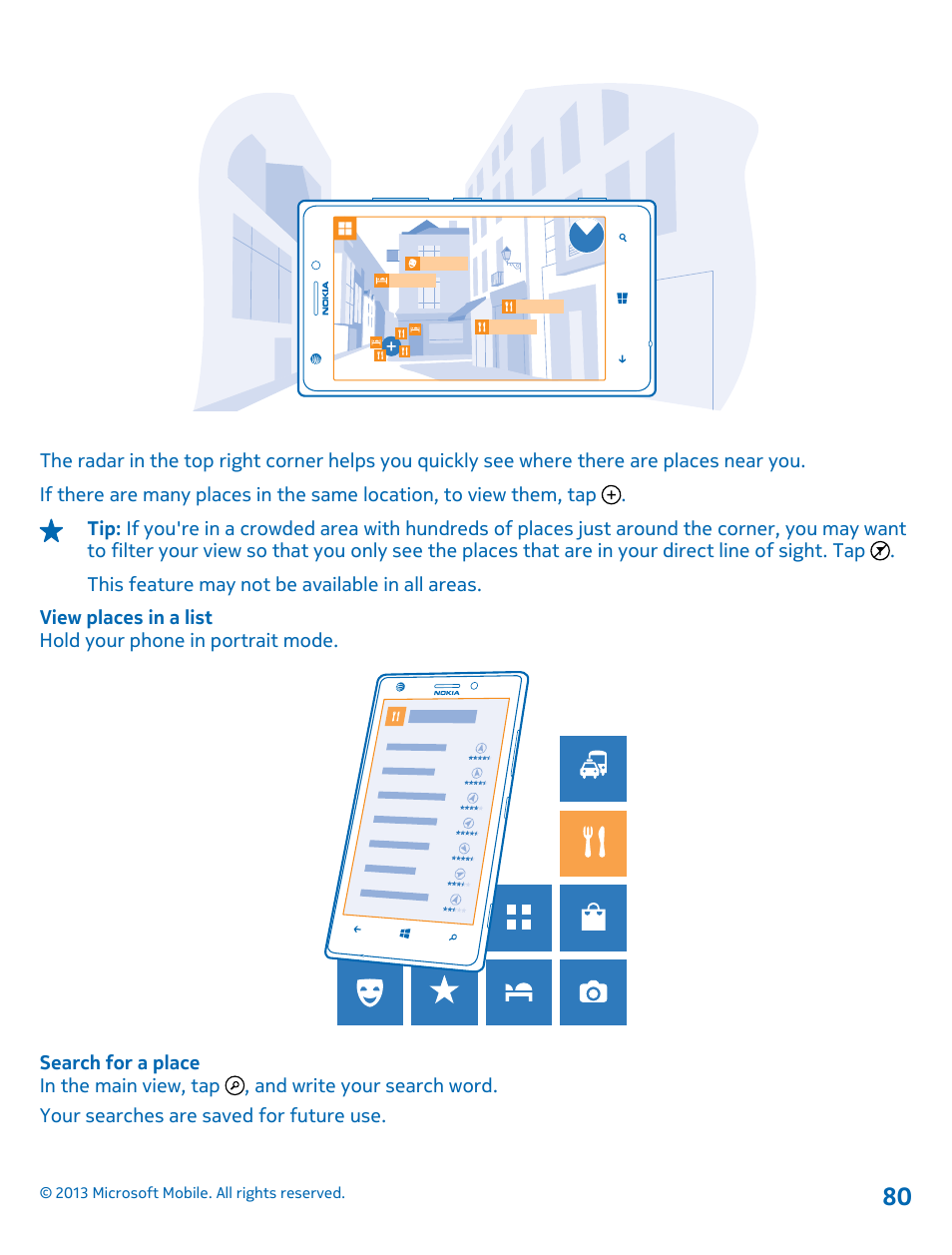 Nokia Lumia 925 User Manual | Page 80 / 123