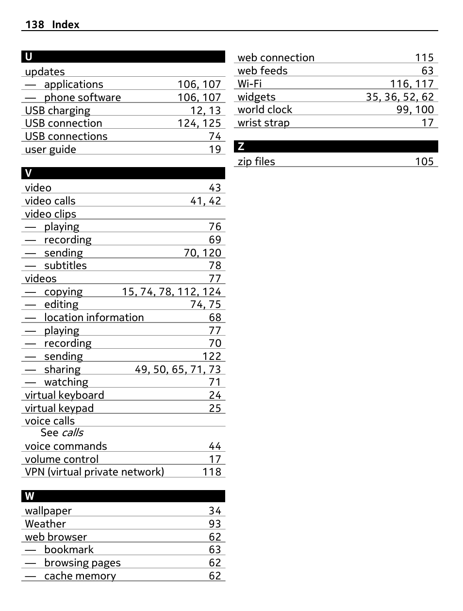 Nokia C7 User Manual | Page 138 / 138