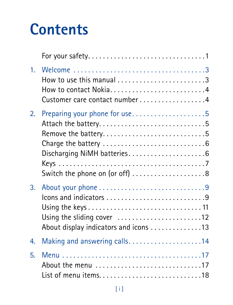 Nokia 8860 User Manual | Page 2 / 113