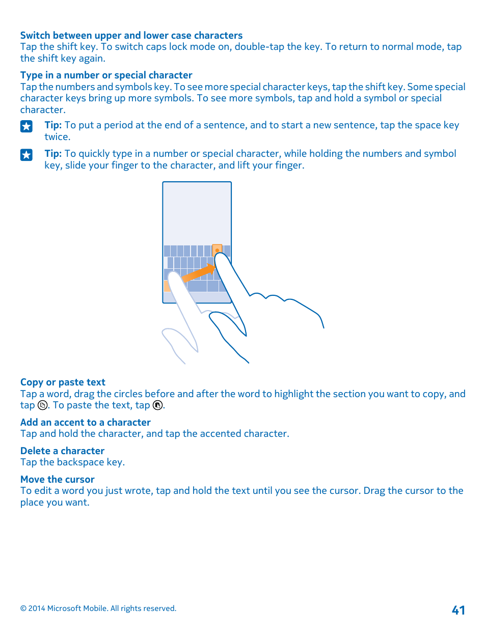 Nokia Lumia 530 User Manual | Page 41 / 106