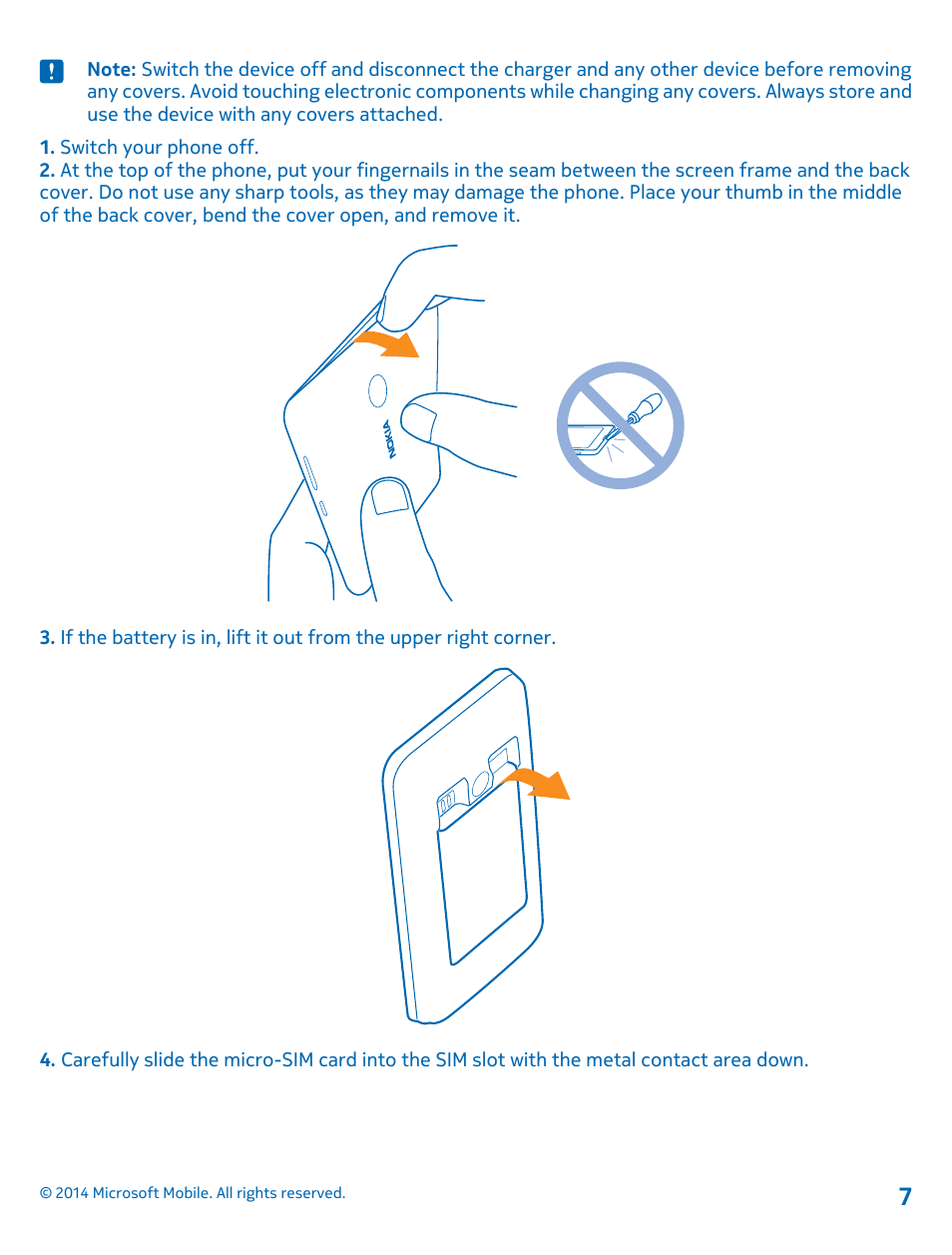 Nokia Lumia 530 User Manual | Page 7 / 106