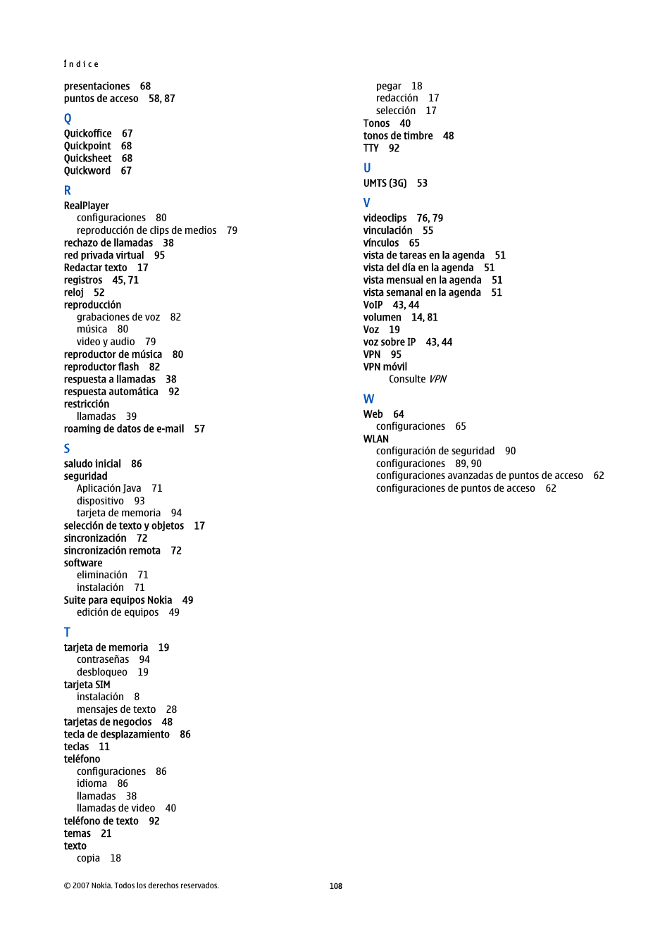 Nokia E61i User Manual | Page 241 / 241