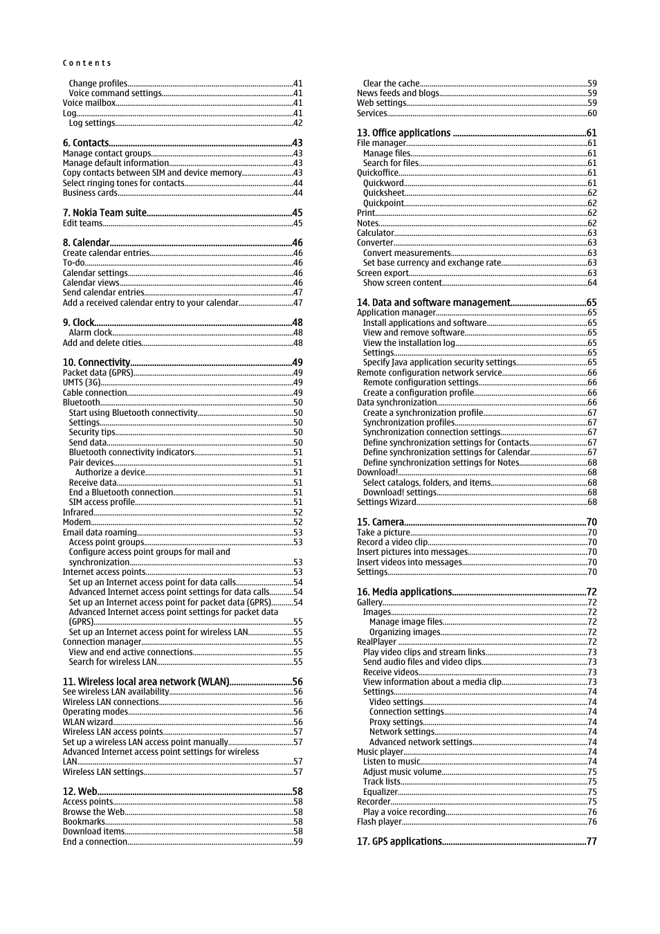 Nokia E61i User Manual | Page 36 / 241