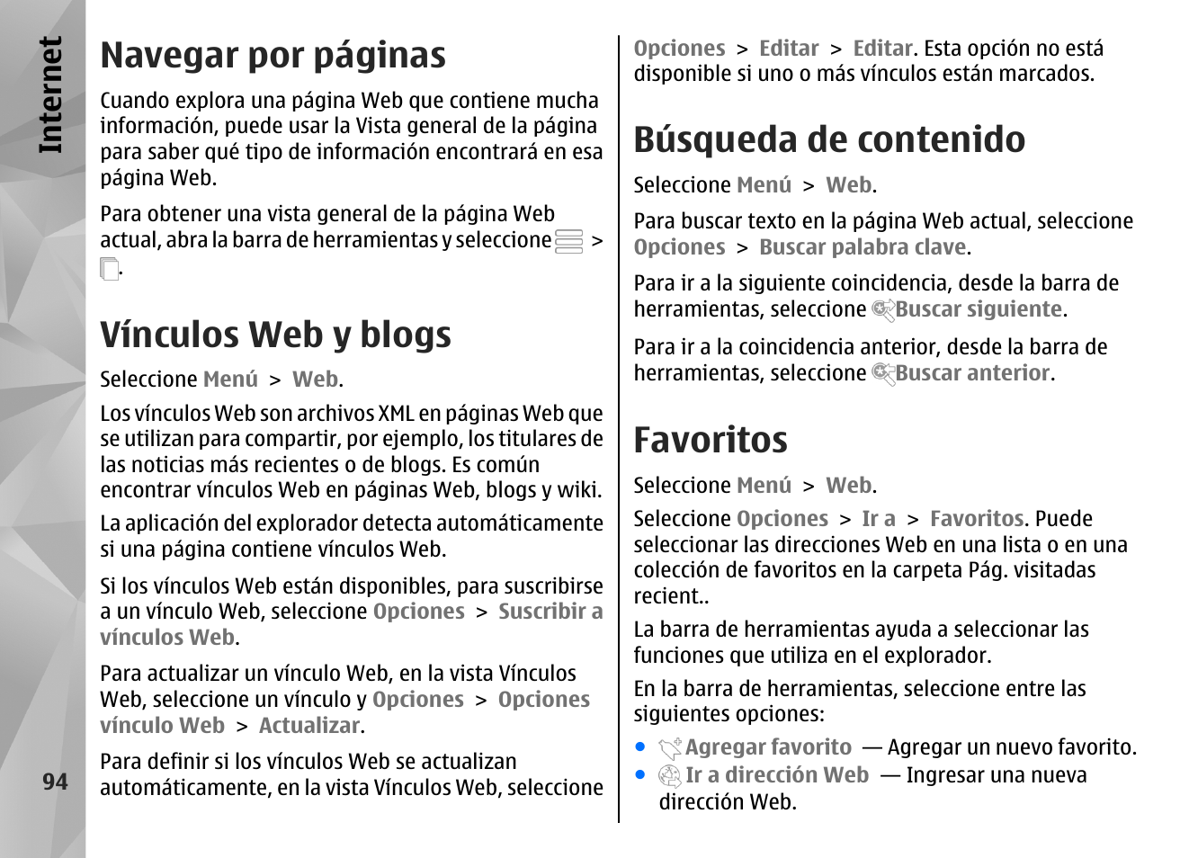 Nokia N97 User Manual | Page 262 / 357