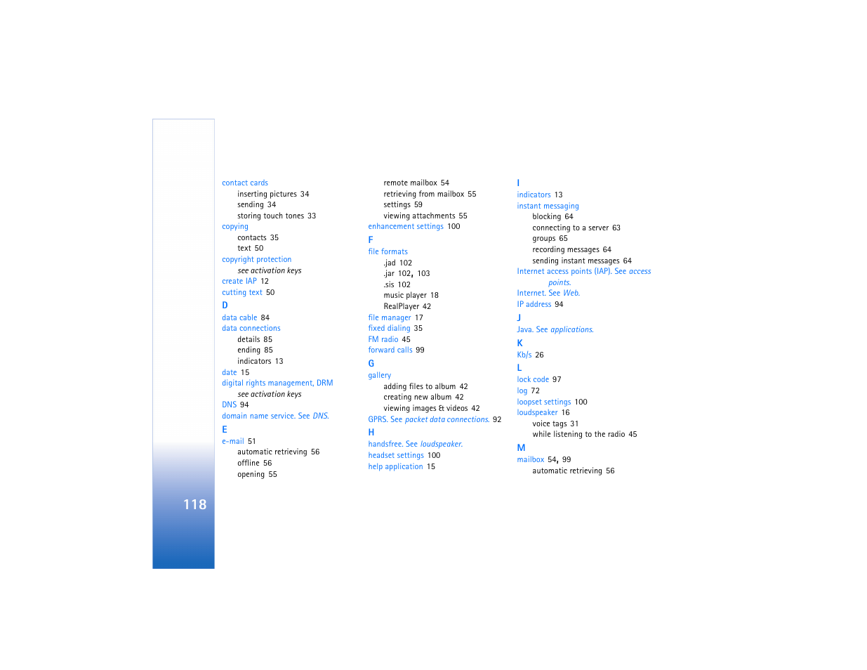 Nokia N91 User Manual | Page 119 / 257