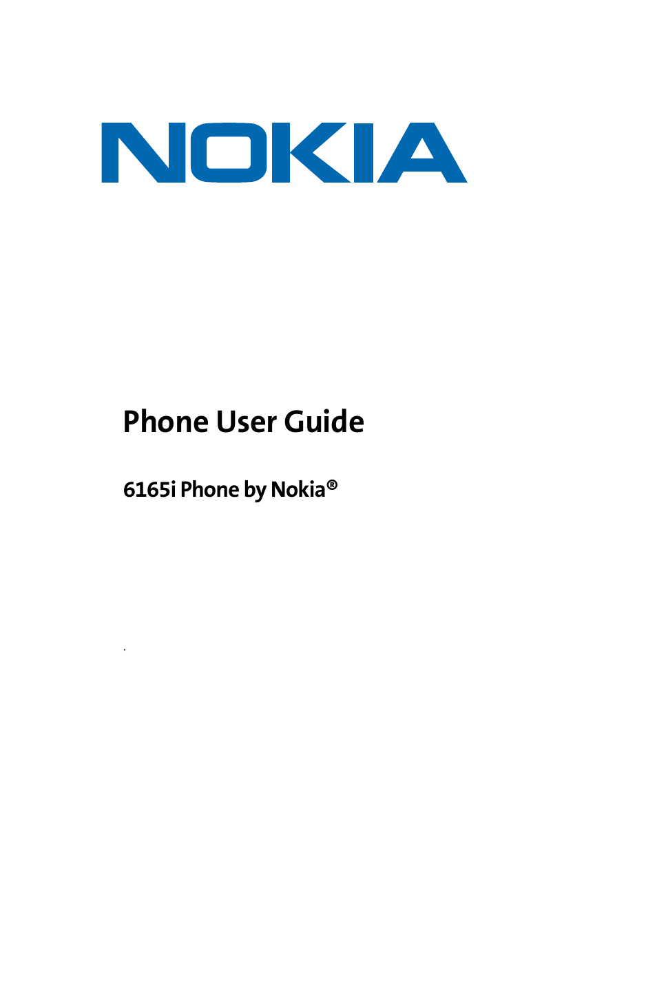 Nokia 6165i User Manual | 231 pages