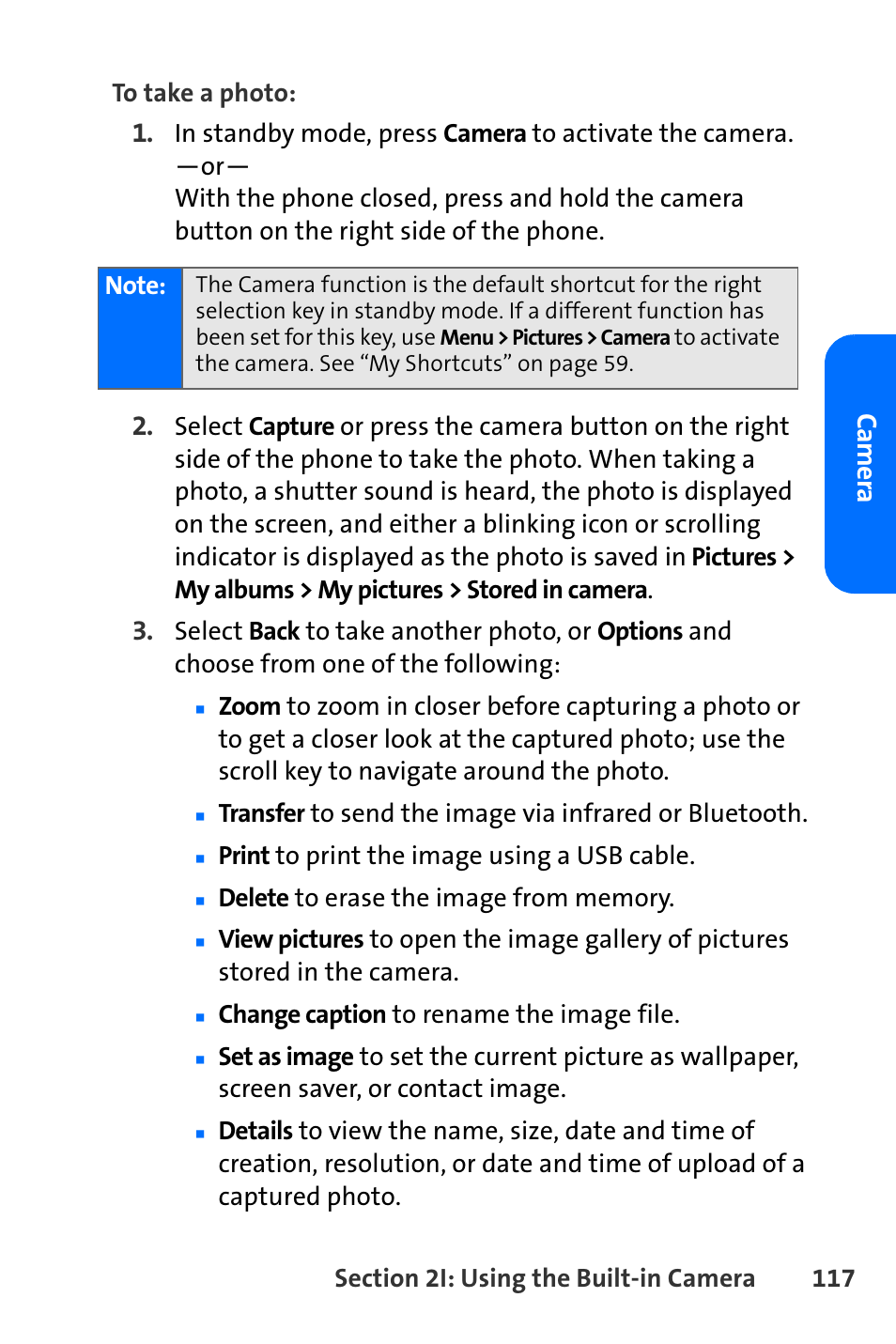 Ca m era | Nokia 6165i User Manual | Page 143 / 231