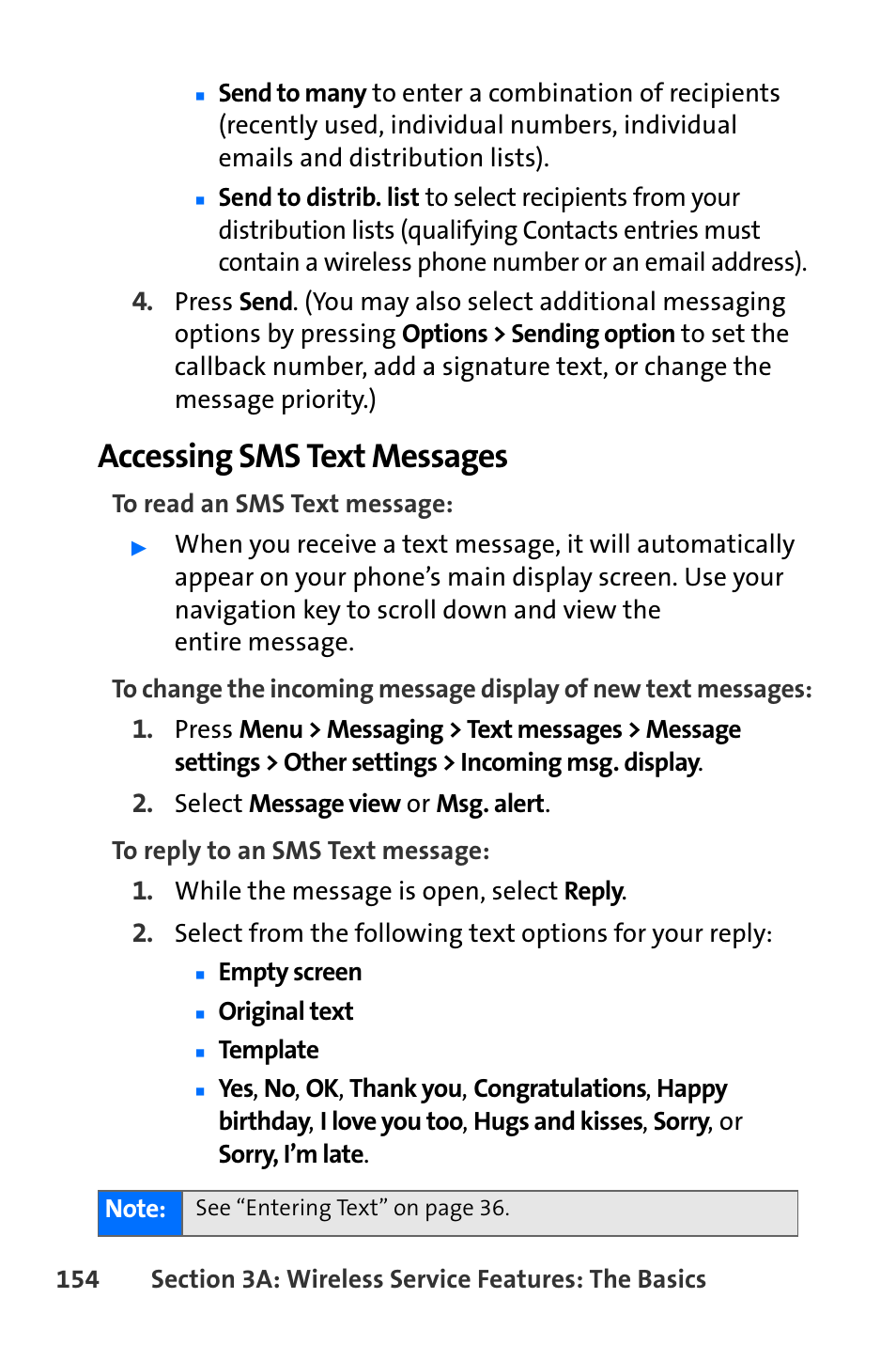 Accessing sms text messages | Nokia 6165i User Manual | Page 180 / 231