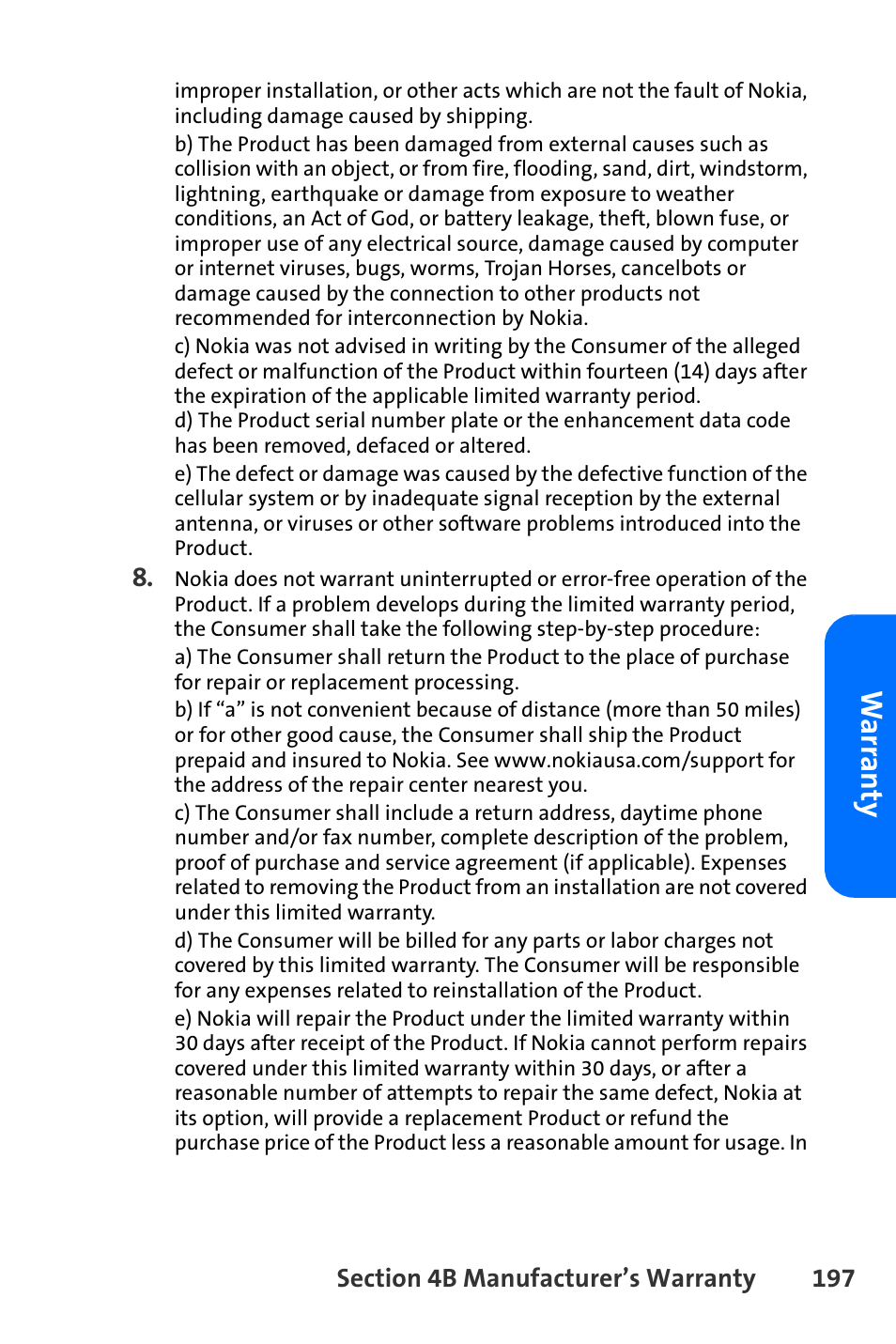 Nokia 6165i User Manual | Page 223 / 231