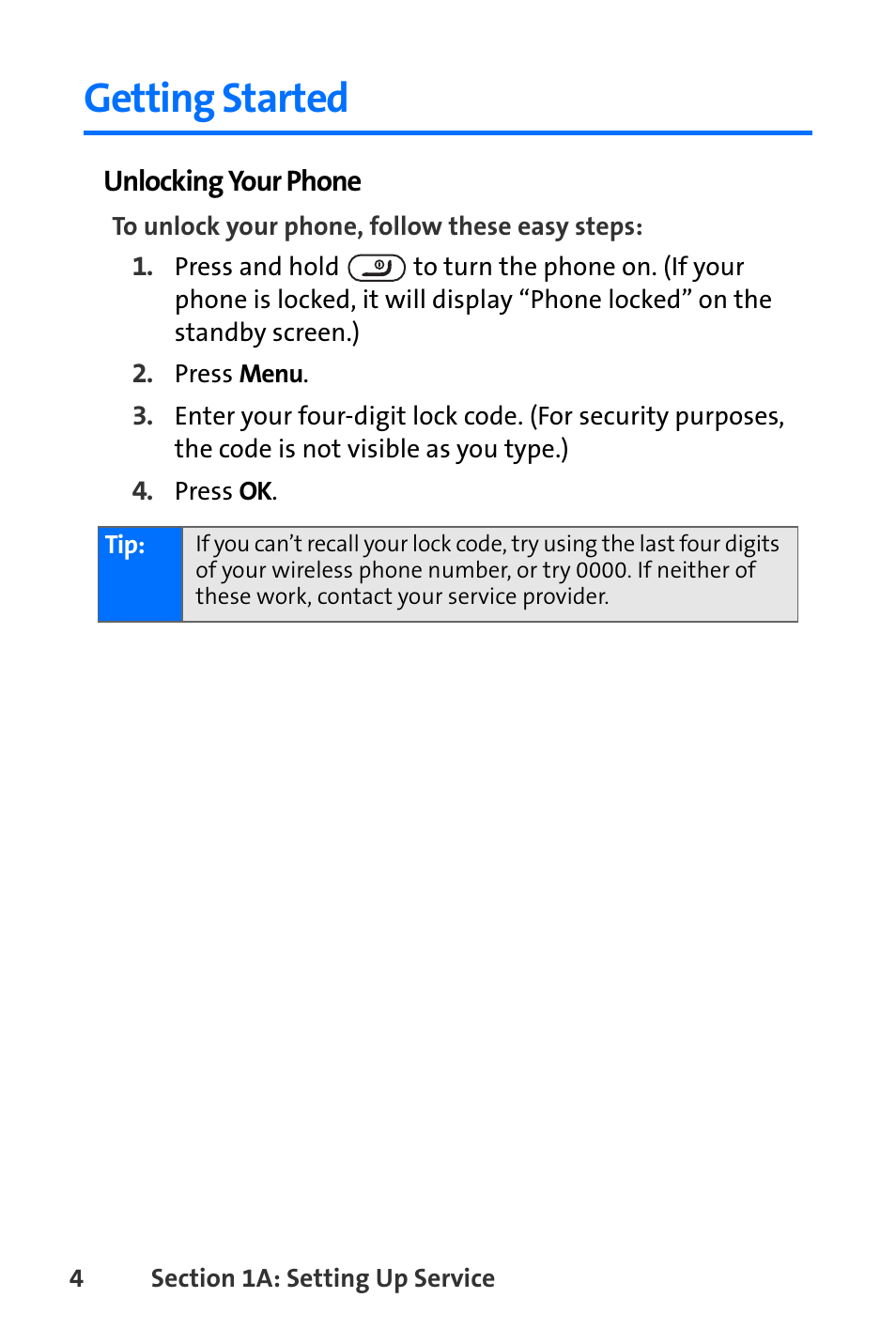 Getting started | Nokia 6165i User Manual | Page 30 / 231