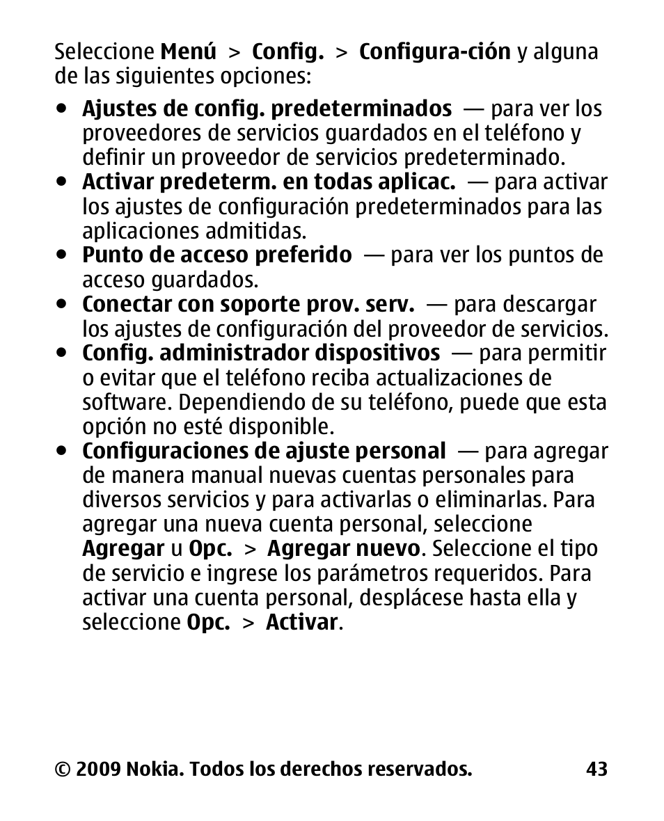 Nokia 2330 User Manual | Page 107 / 135