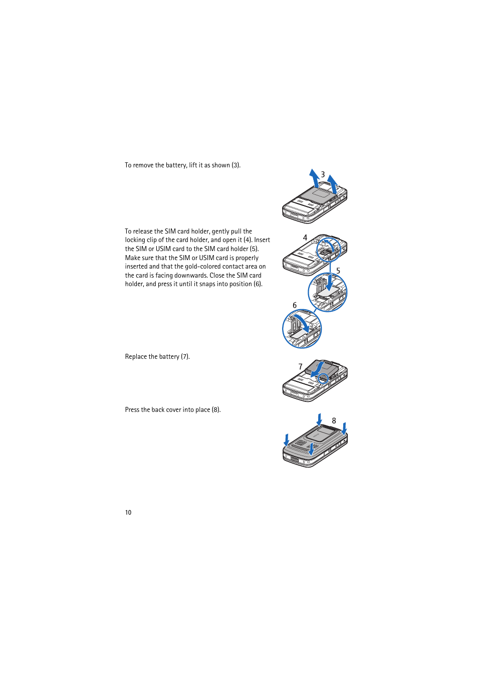 Nokia 6110 Navigator User Manual | Page 10 / 109