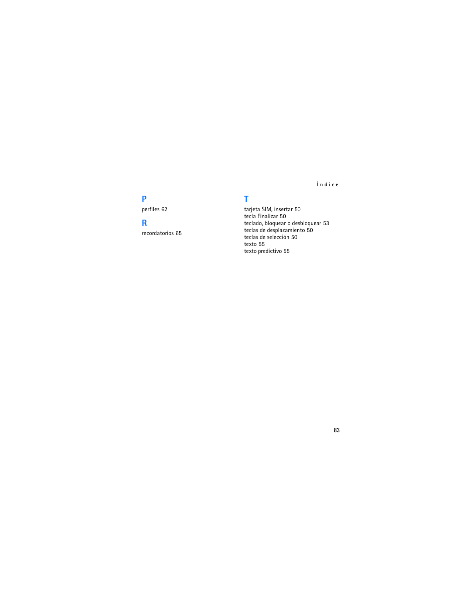 Nokia 1112 User Manual | Page 84 / 89