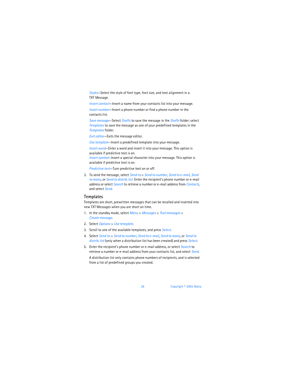 Nokia 6256i User Manual | Page 27 / 123