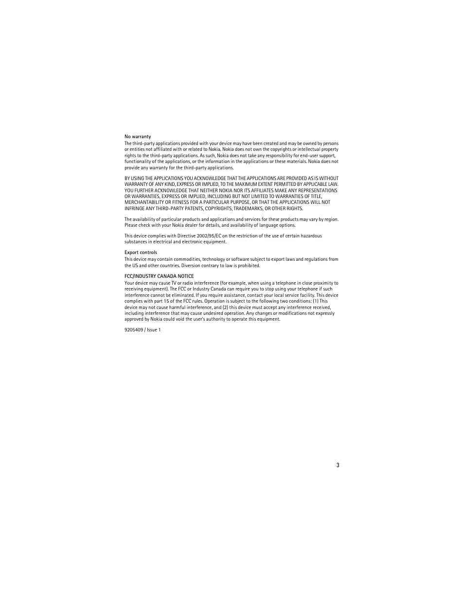 Nokia 6263 User Manual | Page 4 / 153