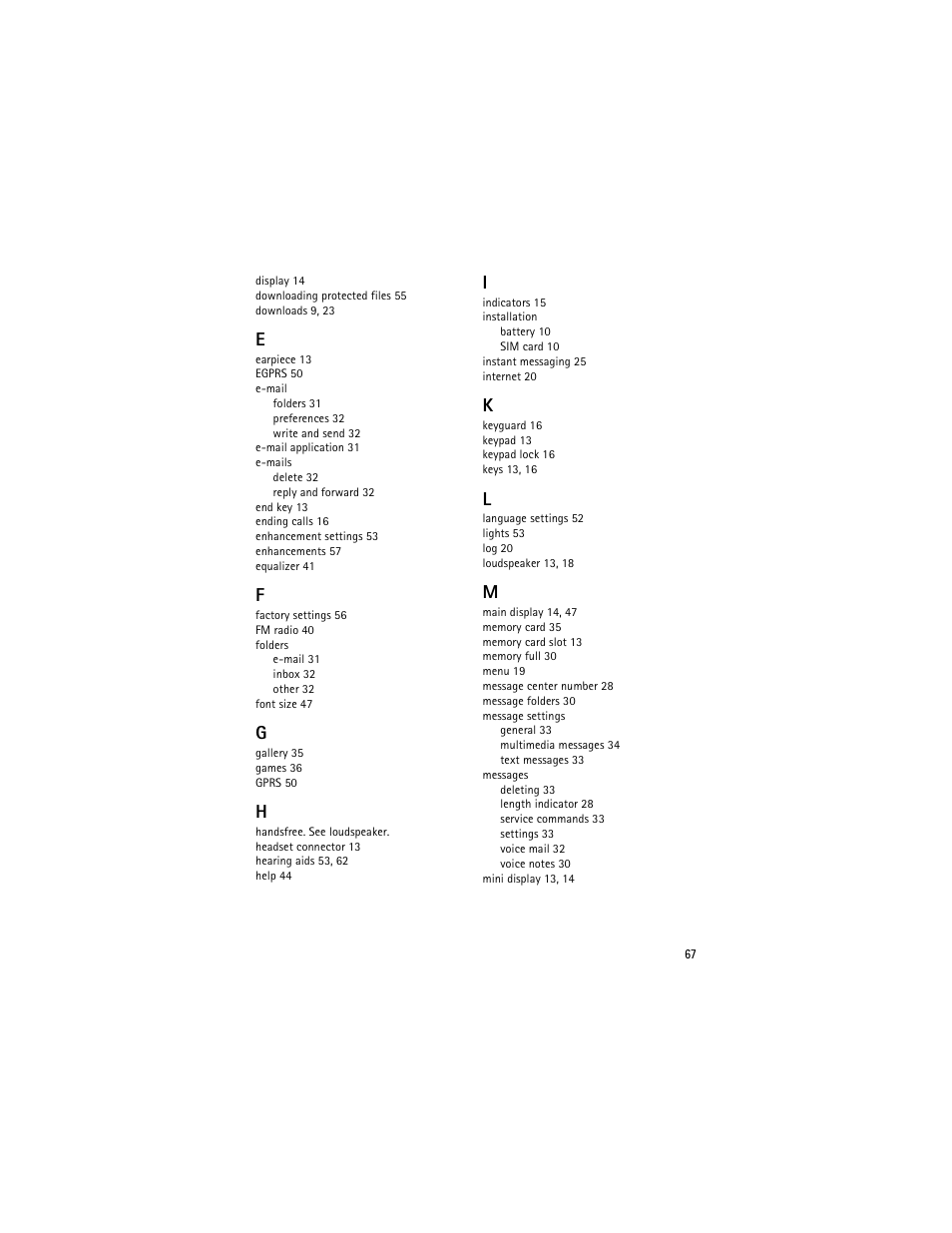 Nokia 6263 User Manual | Page 68 / 153
