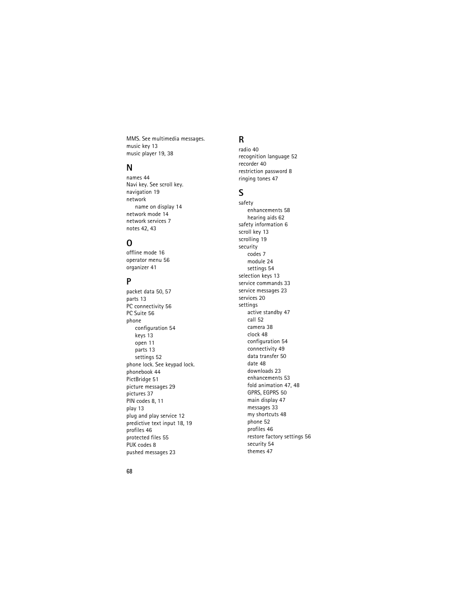 Nokia 6263 User Manual | Page 69 / 153