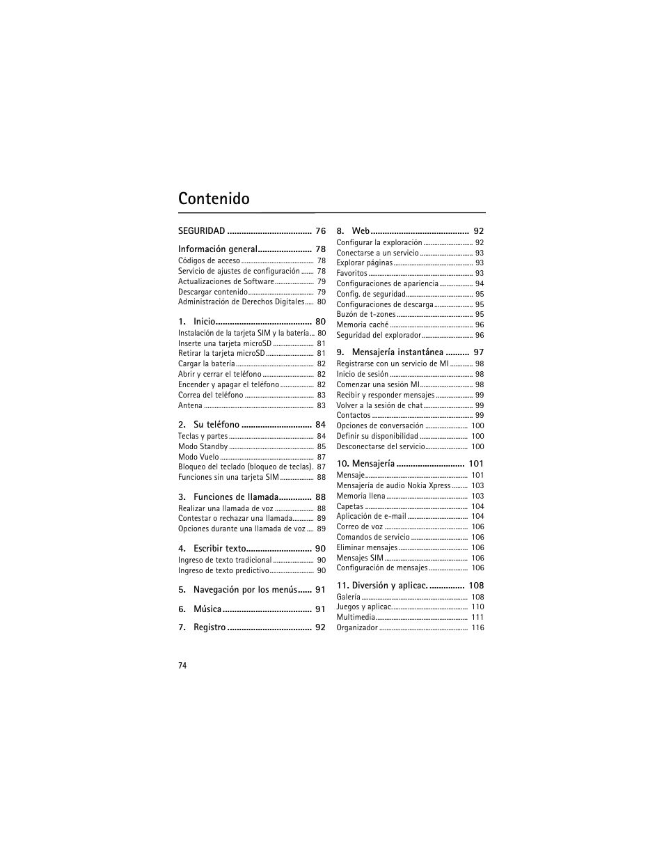 Nokia 6263 User Manual | Page 75 / 153