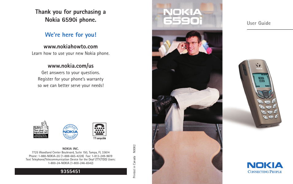 Nokia 6590i User Manual | 217 pages