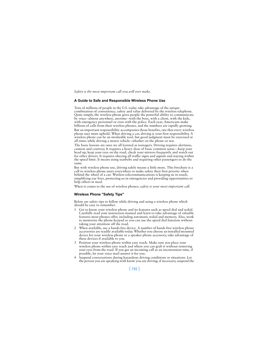 A guide to safe and responsible wireless phone use | Nokia 6590i User Manual | Page 201 / 217